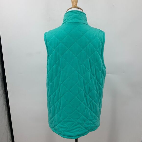 Crazy Train Quilted Reversible Vest Womens S Small Full Zip Western Stripe Top - Picture 12 of 15